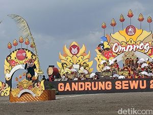 Gubernur Jatim Apresiasi Kolaborasi Gandrung Sewu dan TNI AU