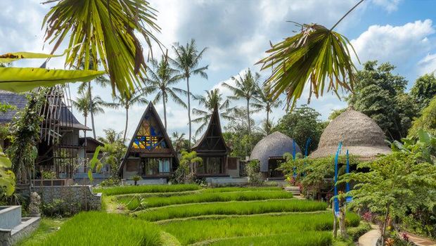 Hotel Menzel Ubud, Gianyar, Bali, milik orang tua Sarah Manzel, calon besan Anang-Ashanty. (Dok. Menzel Ubud)
