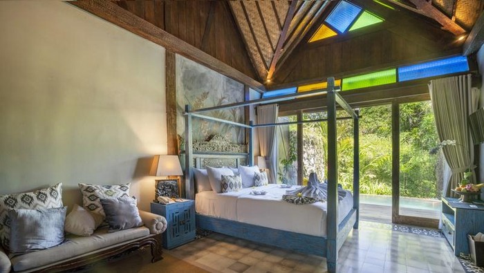 Hotel Menzel Ubud, Gianyar, Bali, milik orang tua Sarah Manzel, calon besan Anang-Ashanty. (Dok. Menzel Ubud)