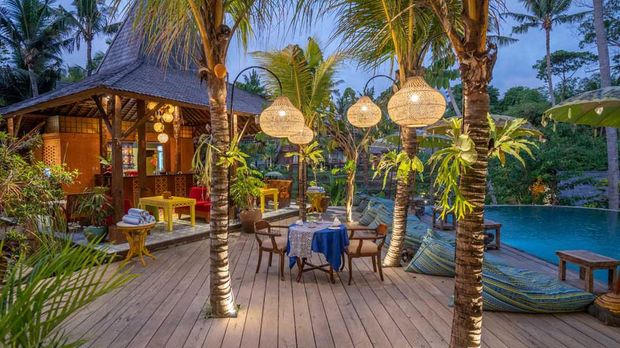 Hotel Menzel Ubud, Gianyar, Bali, milik orang tua Sarah Manzel, calon besan Anang-Ashanty. (Dok. Menzel Ubud)