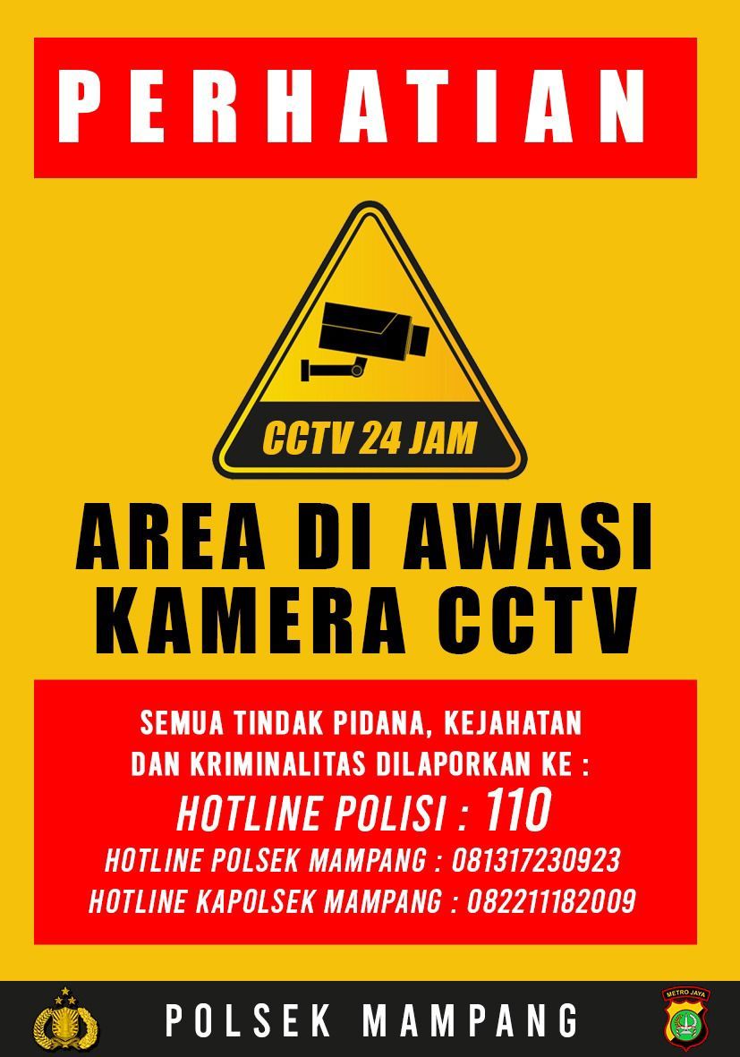 Kapolsek Mampang Kompol David Yunior Kanitero mengantisipasi kerawanan kejahatan di minimarket. (Dok Istimewa)