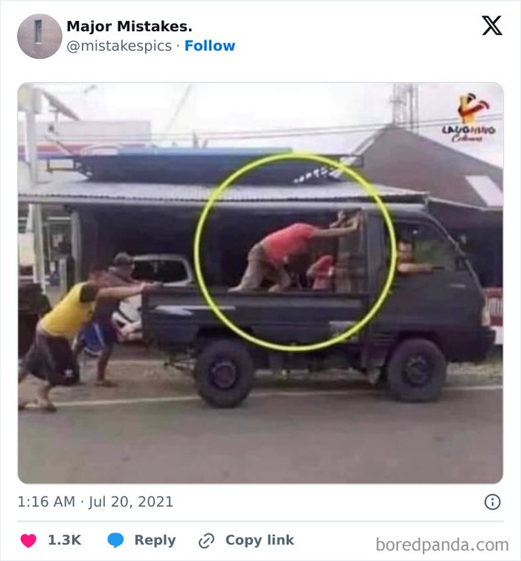 Kesalahan bikin geleng-geleng