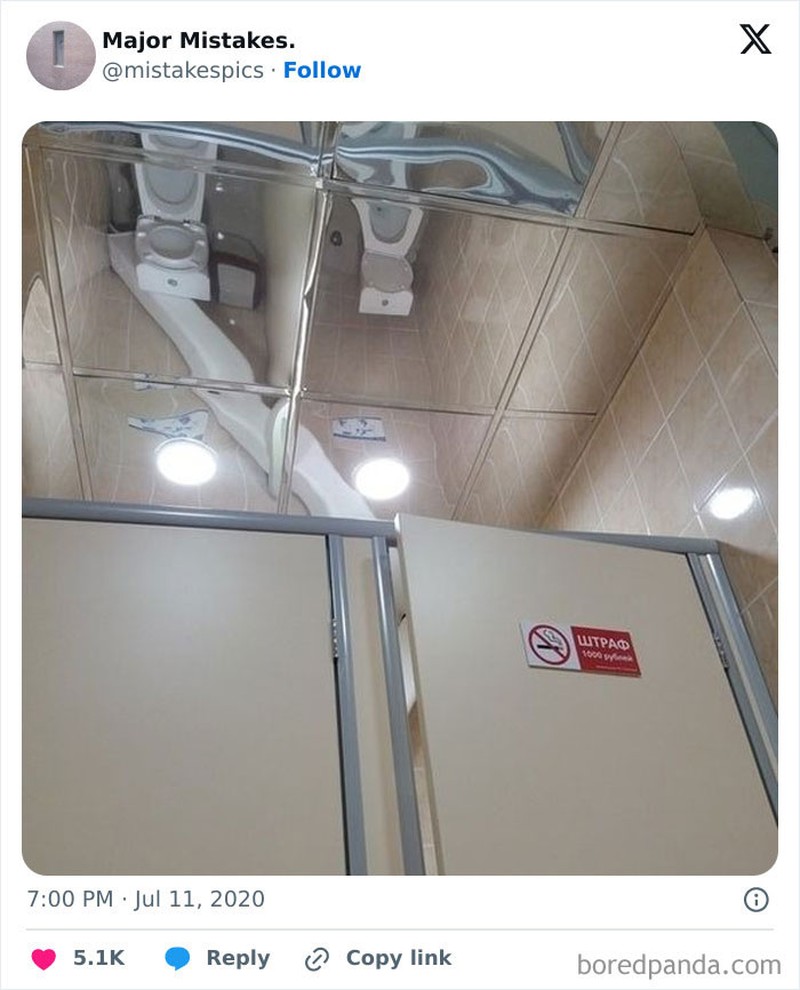 Kesalahan bikin geleng-geleng