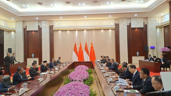 Maruf bertemu dengan PM China Li Qiang (Lisye-detikcom)