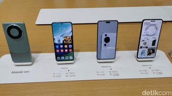 Komponen yang menarik perhatian jelas adalah chip Kirin 9000s, yang dibangun dengan arsitektur 7 nanometer (nm), dengan modem yang dapat terhubung ke jaringan 5G. Foto: Josina/detikcom