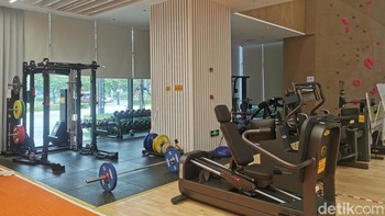 Aneka peralatan fitness. Saat ini lebih dari 5 juta pengguna telah bergabung dengan program penelitian Huawei. Foto: Josina/detikcom