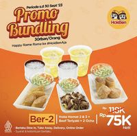 7 Promo Makanan Bulan September, Ada Yang Beli Satu Gratis Satu