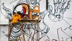 Seniman Grafiti Adu Kreativitas di Festival King Royal Pride