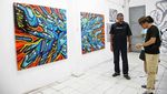 Seniman Grafiti Adu Kreativitas di Festival King Royal Pride