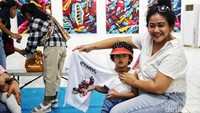 Kegiatan ini menggandeng lebih dari 500 seniman grafiti Tanah Air. 