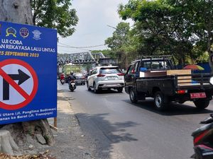 Rekayasa Lalu Lintas di Buk Gluduk Malang Kembali Ditambah