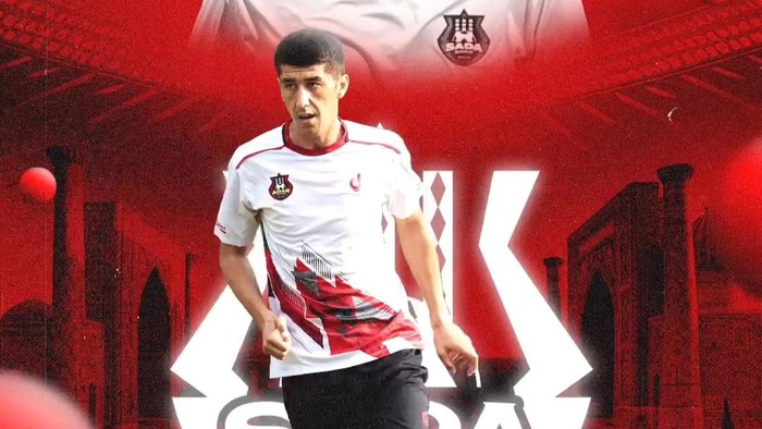 Uktamov Akhrorbek, bek Sada Sumut FC asal Uzbekistan