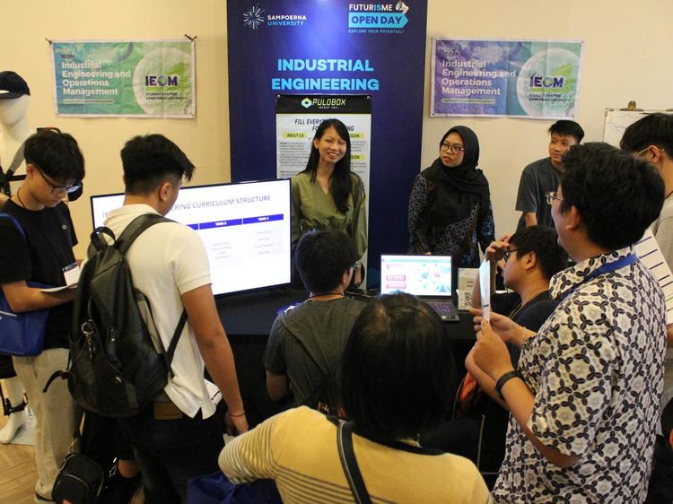 Suasana Sampoerna University Futurisme Open Day 2023
