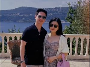 10 Foto Babymoon Valencia Tanoesoedibjo & Suami di Eropa, Bertabur Kemewahan