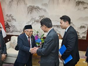 Bertemu Wapres Maruf, Gubernur Guangxi Puji Keramahan Rakyat Indonesia