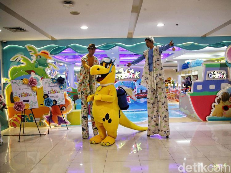 Wisata Edukasi Dino Park Hadir di Pusat Perbelanjaan Jakarta Timur
