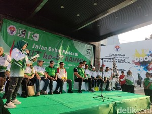 Buka Acara Jalan Sehat, Presidium MN KAHMI Doakan Mahfud Jadi Capres