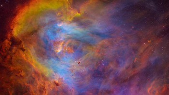The Running Chicken Nebula karya Runwei Xu dan Binyu Wang menjuarai kategori Young. Foto: Runwei Xu, Binyu Wang/Astronomy Photographer of the Year