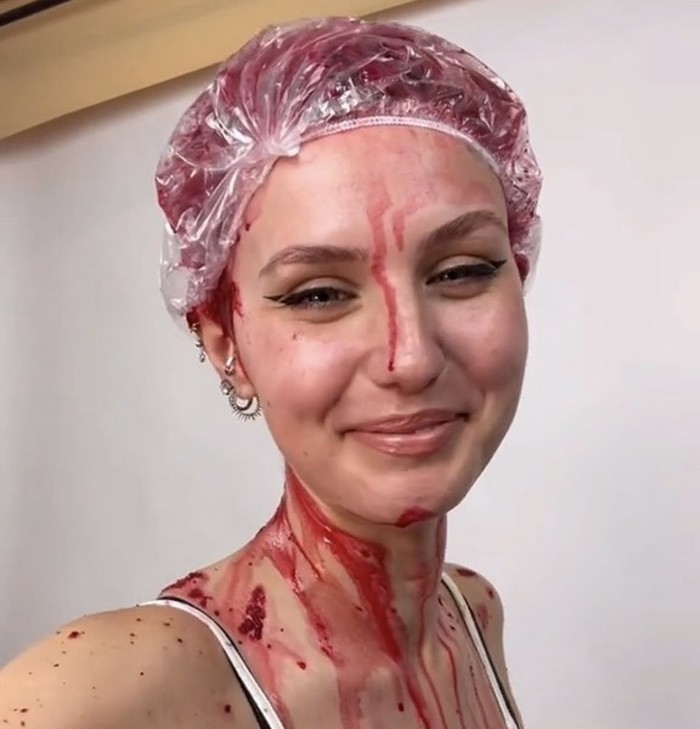 Cat rambut pakai bit