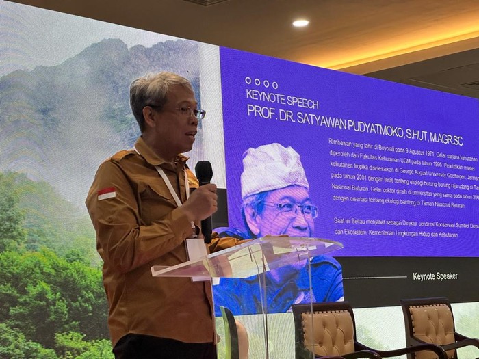 Dirjen Konservasi Sumber Daya Alam dan Ekosistem (KSDAE) Satyawan Pudyatmoko