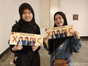 Tak Kebagian Tiket, Fans XODIAC Rela Nunggu di Puro Mangkunegaran Solo