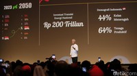 Kemudian Ganjar memaparkan materi soal Indonesia Emas dalam menjawab tantangan masa depan Indonesia. 