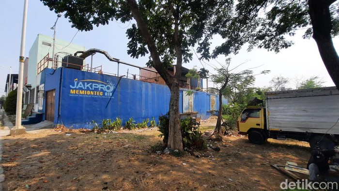 Instalasi Pengolahan Air (IPA) Hutan Kota di Penjaringan, Jakut (Annisa Aulia/detikcom)