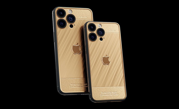iPhone 15 Pro berlapis emas