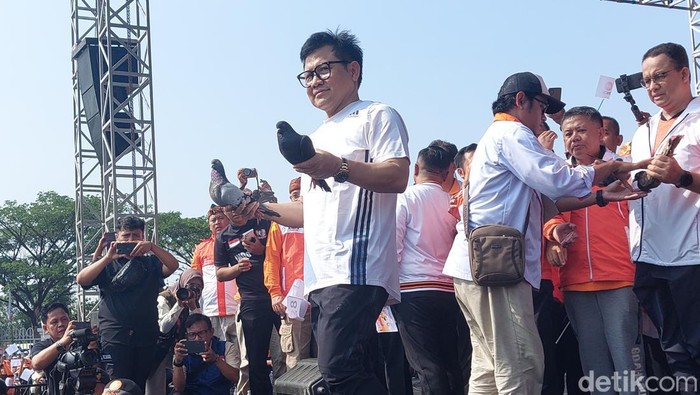 Ketum PKB sekaligus bacawapres Muhaimin Iskandar atau Cak Imin. (Sholihin/detikcom)
