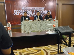 Erick Thohir Duduk Bareng Pimpinan Suporter, Singgung Stadion Markas PSM