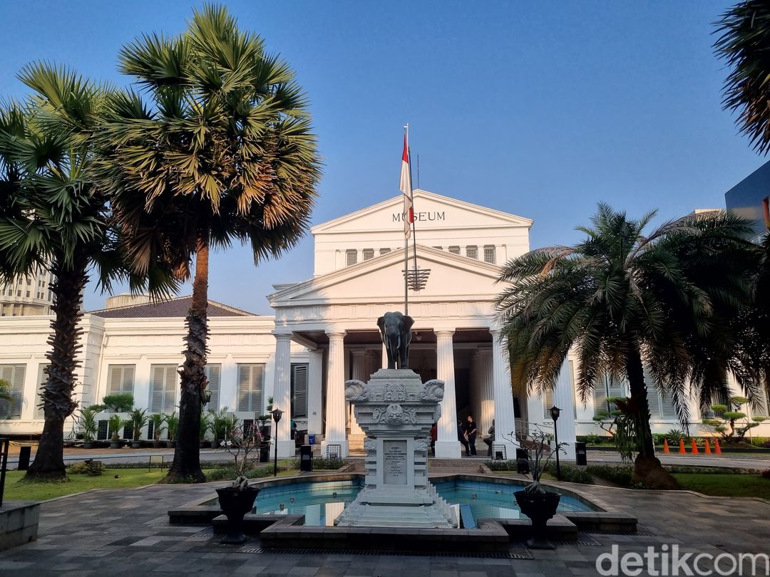 Kondisi Museum Nasional pagi ini, Minggu (16/9/2023)