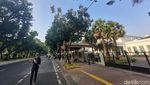 Museum Nasional Pagi Ini: Puing Berserakan, Asap Masih Mengepul