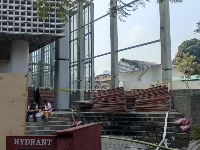 Kondisi Terkini Museum Nasional Usai Terbakar (Wildan-detikcom) Kondisi Terkini Museum Nasional Usai Terbakar (Wildan-detikcom)