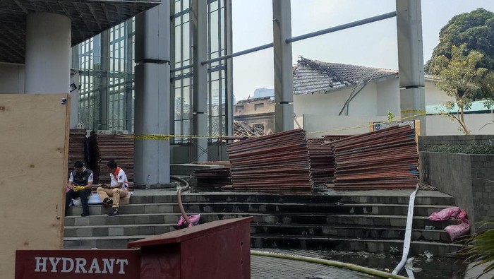 Kondisi Terkini Museum Nasional Usai Terbakar (Wildan-detikcom) Kondisi Terkini Museum Nasional Usai Terbakar (Wildan-detikcom)