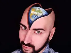 Bukan Photoshop! Kerennya Makeup Seni 3D di Wajah