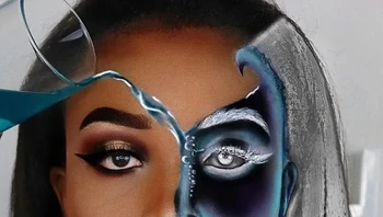 Kemudian ada Cakeface RJ yang juga merupakan seorang profesional di industri tata rias 3D yang patut diperhitungkan. Foto: Instagram @cakefacerj via BrightSide