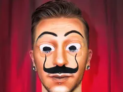 Bukan Photoshop! Kerennya Makeup Seni 3D di Wajah