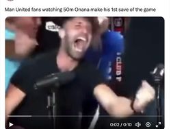 Meme Kocak Onana Tak Bisa Selamatkan Apa-apa