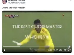 Meme Kocak Onana Tak Bisa Selamatkan Apa-apa