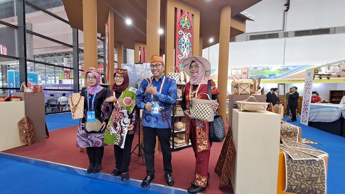 Paviliun Komoditas Indonesia di China-ASEAN Expo 2023 (Lisye-detikcom)