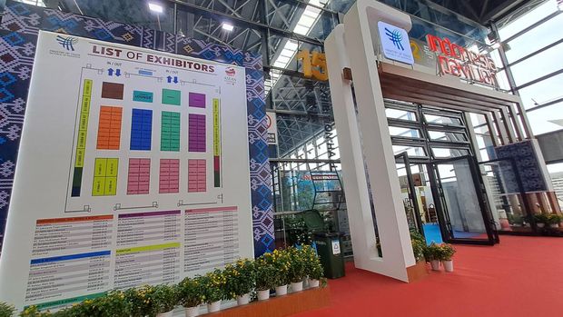 Paviliun Komoditas Indonesia di China-ASEAN Expo 2023 (Lisye-detikcom)