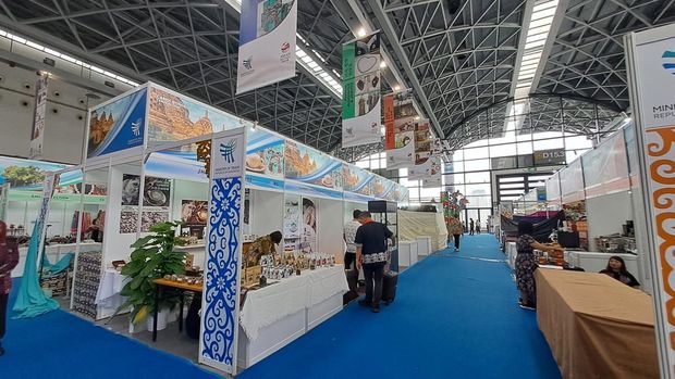 Paviliun Komoditas Indonesia di China-ASEAN Expo 2023 (Lisye-detikcom)