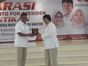 PIRA Banten Dilantik, Janji Menangkan Prabowo di Pilpres 2024
