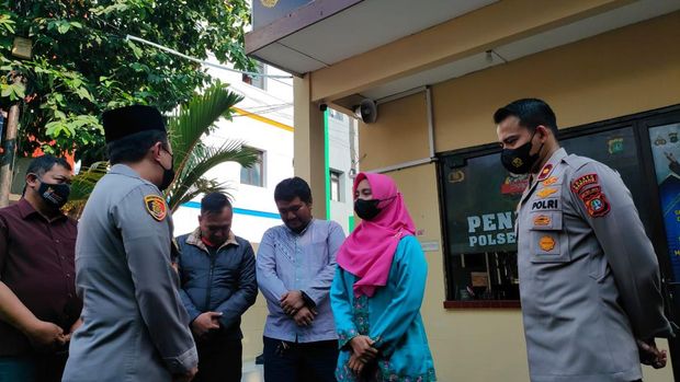 Polisi mengamankan belasan remaja yang hendak tawuran (dok istimewa)