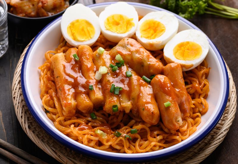 Resep Mie Pedas Tteokbokki dan Sosis