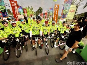 Ribuan Peserta Ramaikan Balap Sepeda Internasional GFNY Bali 2023