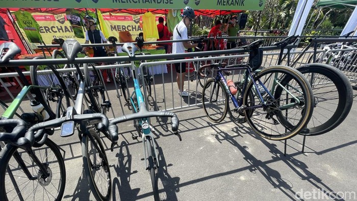 Sebanyak 2.000 peserta ramaikan event Balap Sepeda Internasional Grand Fondo New York (GFNY) Bali 2023, Minggu (17/9/2023).