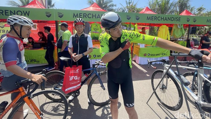 Ribuan Peserta Ramaikan Balap Sepeda Internasional GFNY Bali 2023 Sebanyak 2.000 peserta ramaikan event Balap Sepeda Internasional Grand Fondo New York (GFNY) Bali 2023, Minggu (17/9/2023).
