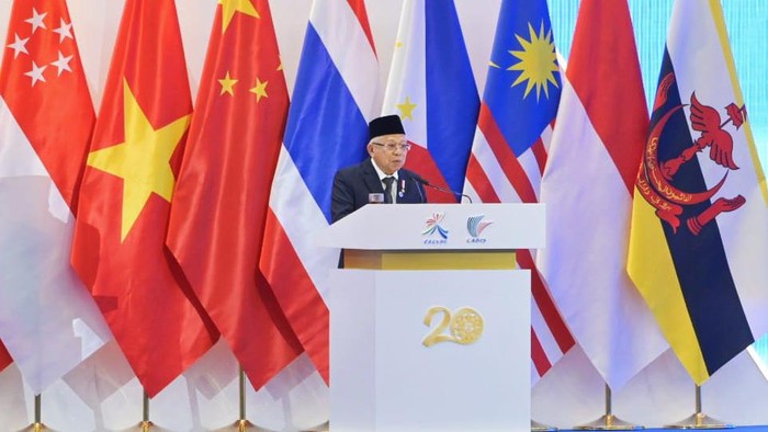 Wakil Presiden Maruf Amin menghadiri pembukaan China-ASEAN Expo di Nanning International Convention and Exhibition Center, Guangxi, China (dok. Istimewa)