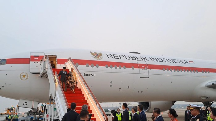 Wakil Presiden Maruf Amin tiba di Shanghai, China.